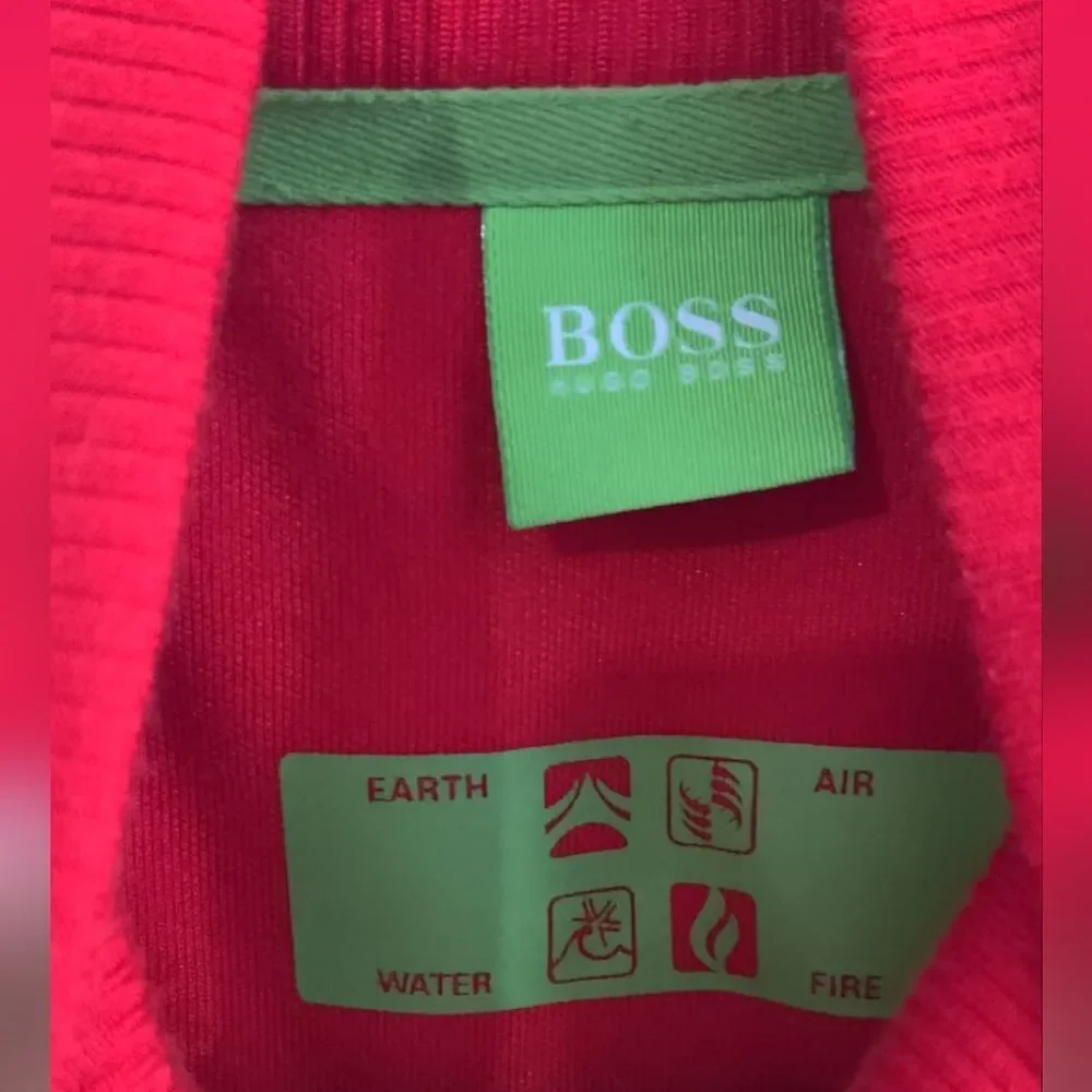 Hugo Boss Red Performance Track Sport Jacket Size L - Picture 13 of 14